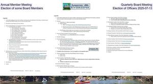 [Annual Member Meeting & Quarterly Board Meeting, Election of some Board Members, Election of Officers 2025-07-13]