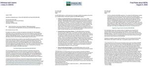 [Withdraw both Interim Final Rules about NEPA --many to USACE, August 4, 2025]