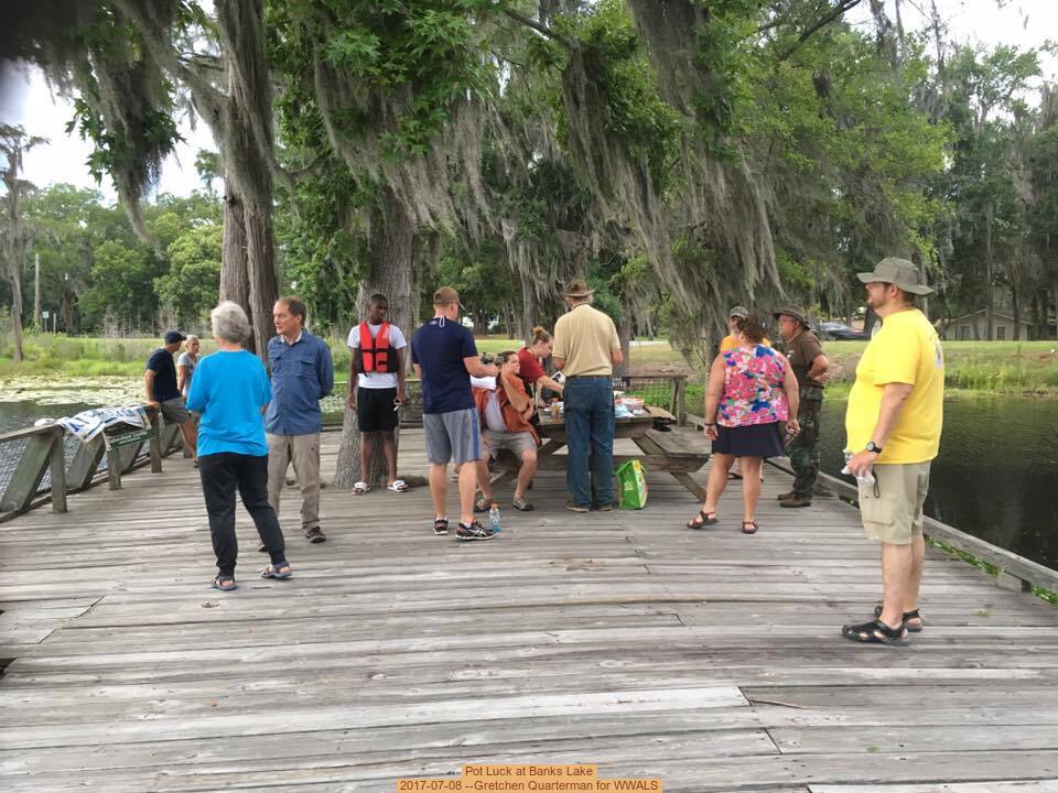 Pot Luck at Banks Lake, 2017-07-08 --Gretchen Quarterman for WWALS