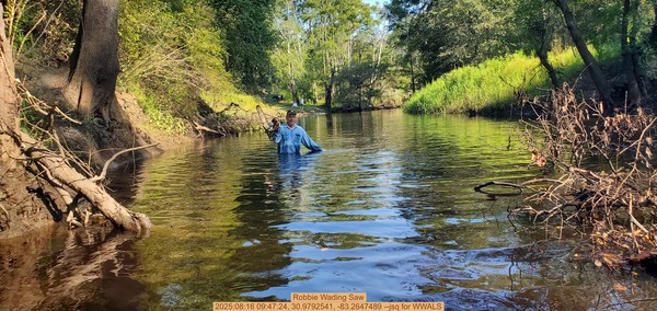 [Robbie Wading Saw, 2025:08:16 09:47:24, 30.9792541, -83.2647489 --jsq for WWALS]