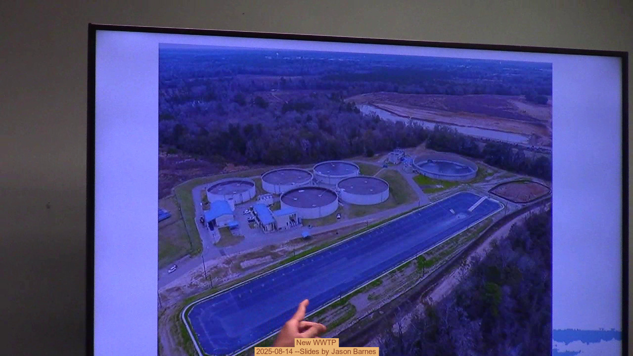 New WWTP, 2025-08-14 --Slides by Jason Barnes