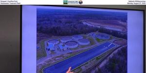 [Stopped: Overflow from Valdosta Withlacoochee Wastewater Treament Plant, Monday, August 27, 2025]