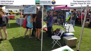 [WWALS Booth at The Happening at VSU, VSU Front Lawn, Thursday, August 28, 2025]