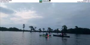 [Full Harvest Moon Paddle on Banks Lake, Near Lakeland, GA, Sunday, September 7, 2025]