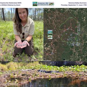 [Explore the Okefenokee NWR, Veronica Kelley-Summers, a WWALS Webinar by Zoom, Thursday, September 11, noon-1 PM]