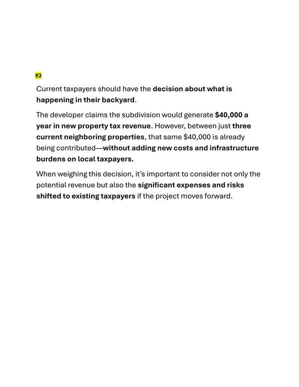 3: Current taxpayers should decide, 2025-09-18 --Lisa Sumner for Wayne Nash