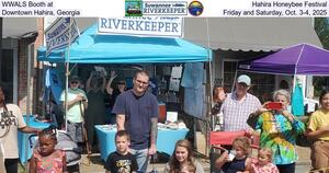 [WWALS Booth at Hahira Honeybee Festival, Downtown Hahira, Georgia, Friday and Saturday, Oct. 3-4, 2025]