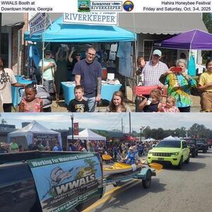 [WWALS Booth at Hahira Honeybee Festival, Downtown Hahira, Georgia, Friday and Saturday, Oct. 3-4, 2025]