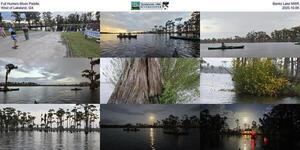 [Full Hunters Moon Paddle, Banks Lake NWR, West of Lakeland, GA, 2025-10-06]