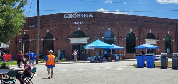 [WWALS booth at Georgia Beer Co., 2022-05-07]