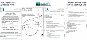 [North Central Florida Regional Planning Council, Agenda and Packet, Thursday, October 23, 2025]