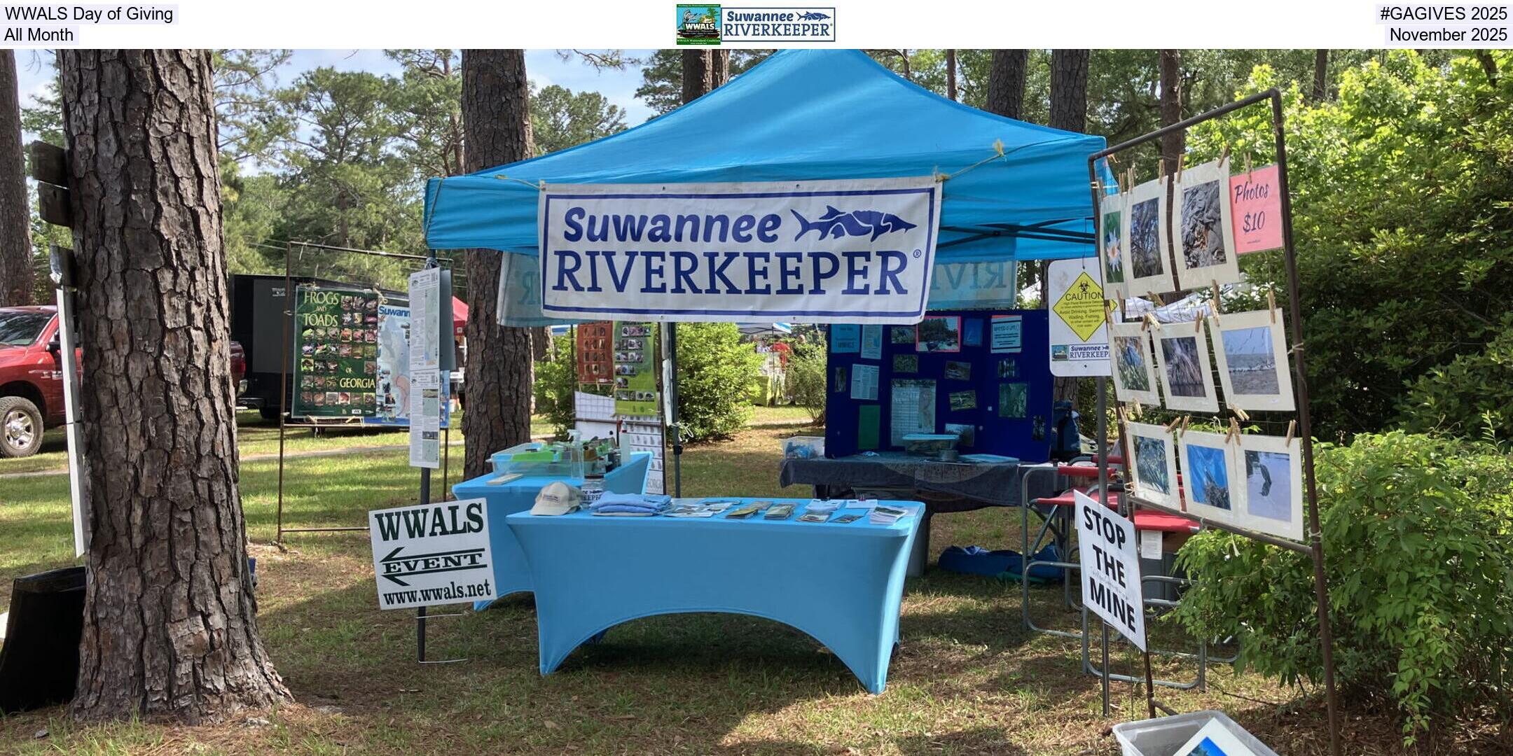 WWALS Day of Giving, #GAGIVES 2025, All Month, November 2025