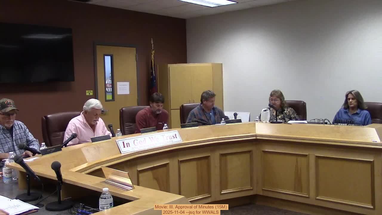 Movie: III. Approval of Minutes (15M)