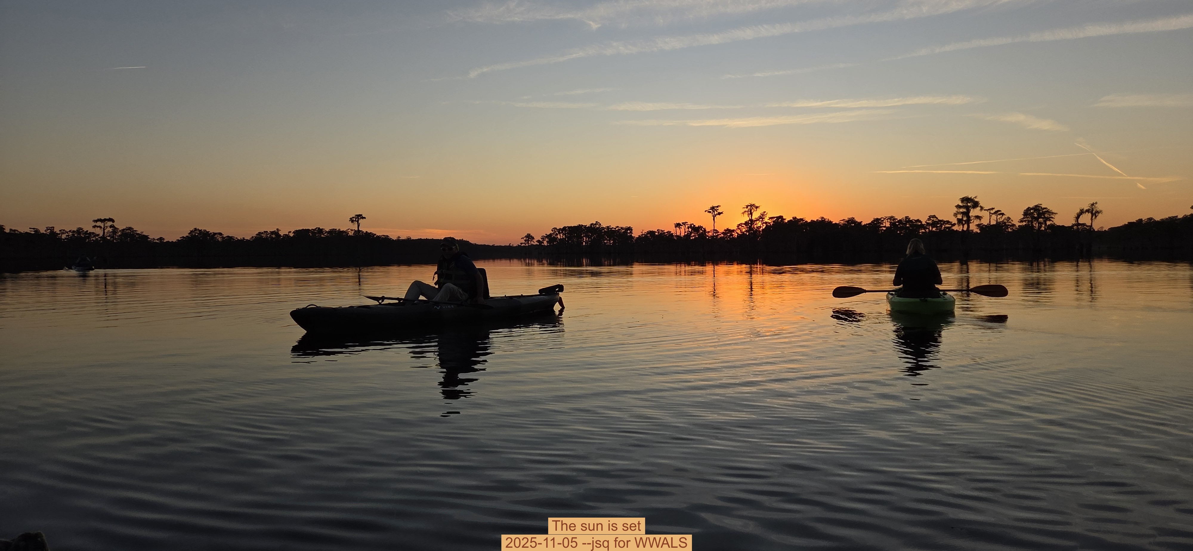 The sun is set, 2025-11-05 --jsq for WWALS