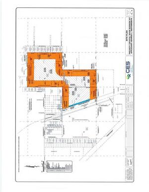 [Map: Site Plan, Project: Crystal River Borrow Pit]