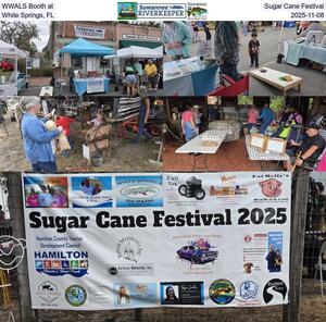 [WWALS Booth at Sugar Cane Festival, White Springs, FL, 2025-11-08]