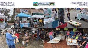 [WWALS Booth at Sugar Cane Festival, White Springs, FL, 2025-11-08]