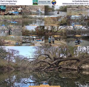 [Part 3, Knights Ferry to Clyattville-Nankin, Chainsaw Cleanup, Withlacoochee River 2025-11-12]