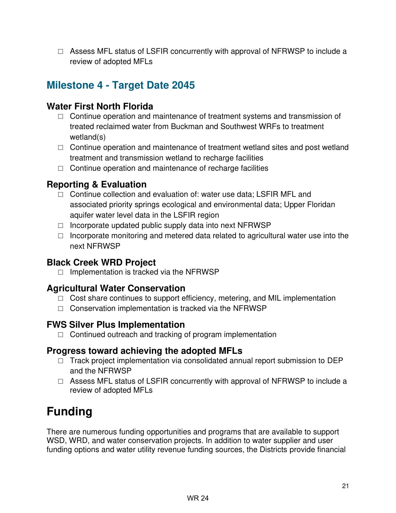Milestone 4 - Target Date 2045