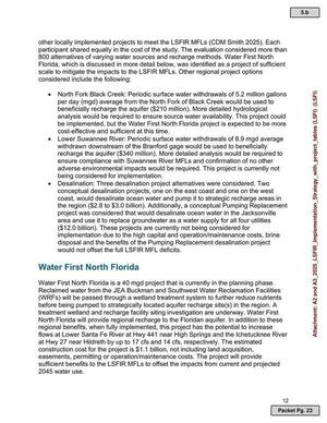 [Other regional project options considered include the following:]