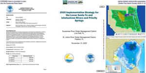 [SJRWMD hired a consultant to plan piping treated Jacksonville wastewater into the Suwannee River Basin (Water First North Florida) 2025-11-12]