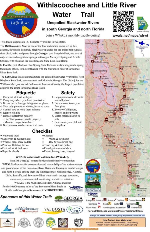 Withlacoochee and Little River Water Trail --jsq for WWALS