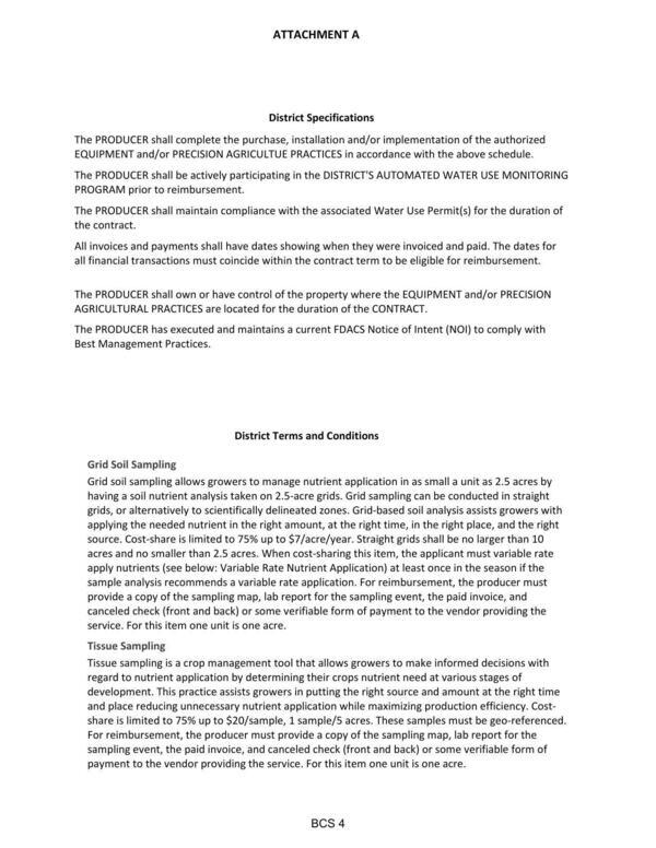 The PRODUCER shall be actively participating in the DISTRICT'S AUTOMATED WATER USE MONITORING