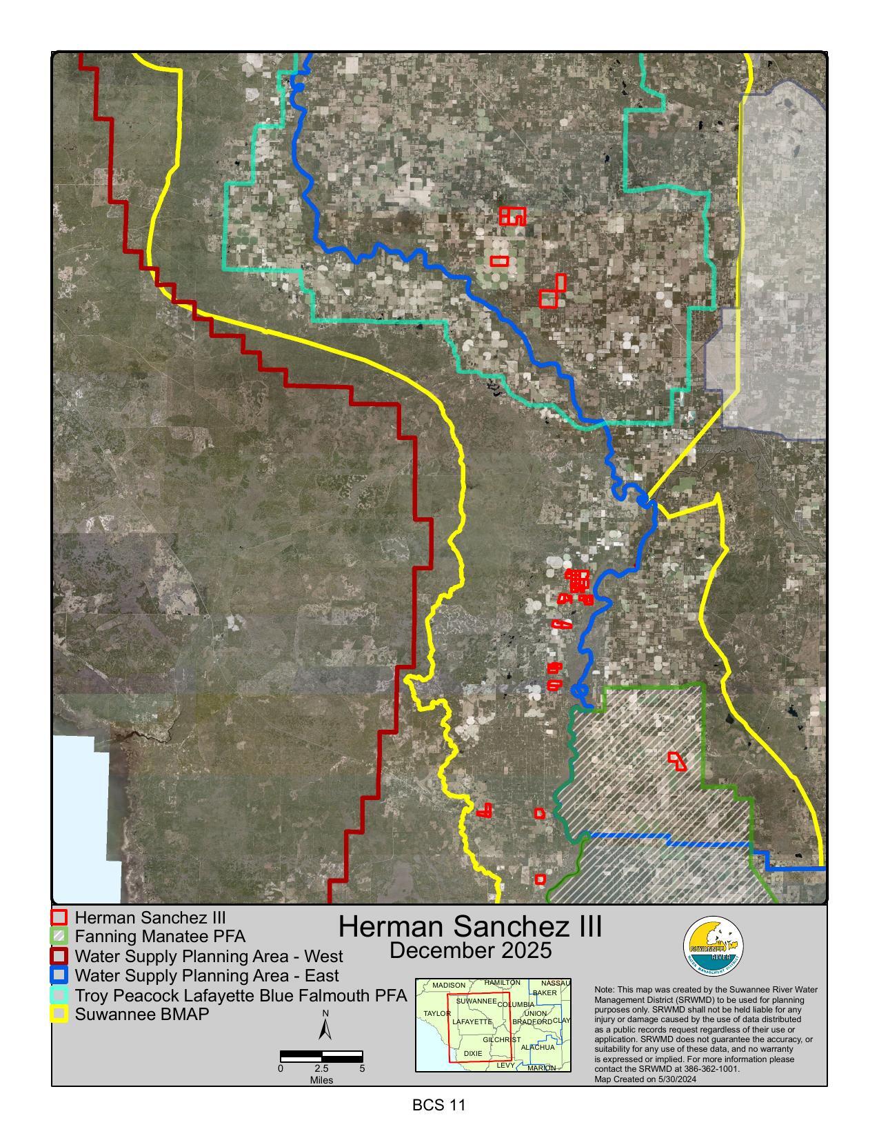 Map: Herman Sanchez III, December 2025