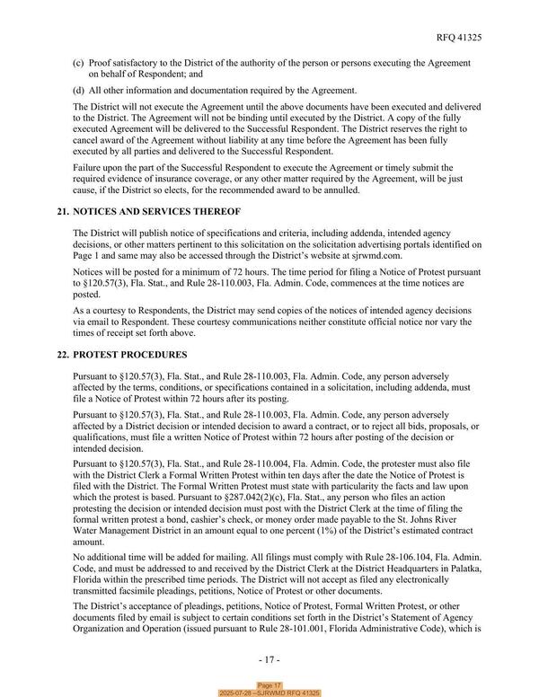 Page 17, 2025-07-28 --SJRWMD RFQ 41325