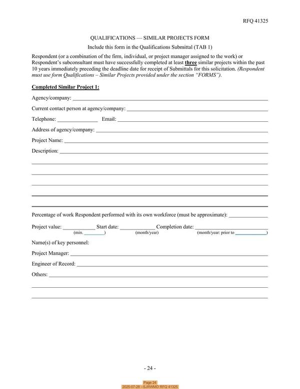 Page 24, 2025-07-28 --SJRWMD RFQ 41325