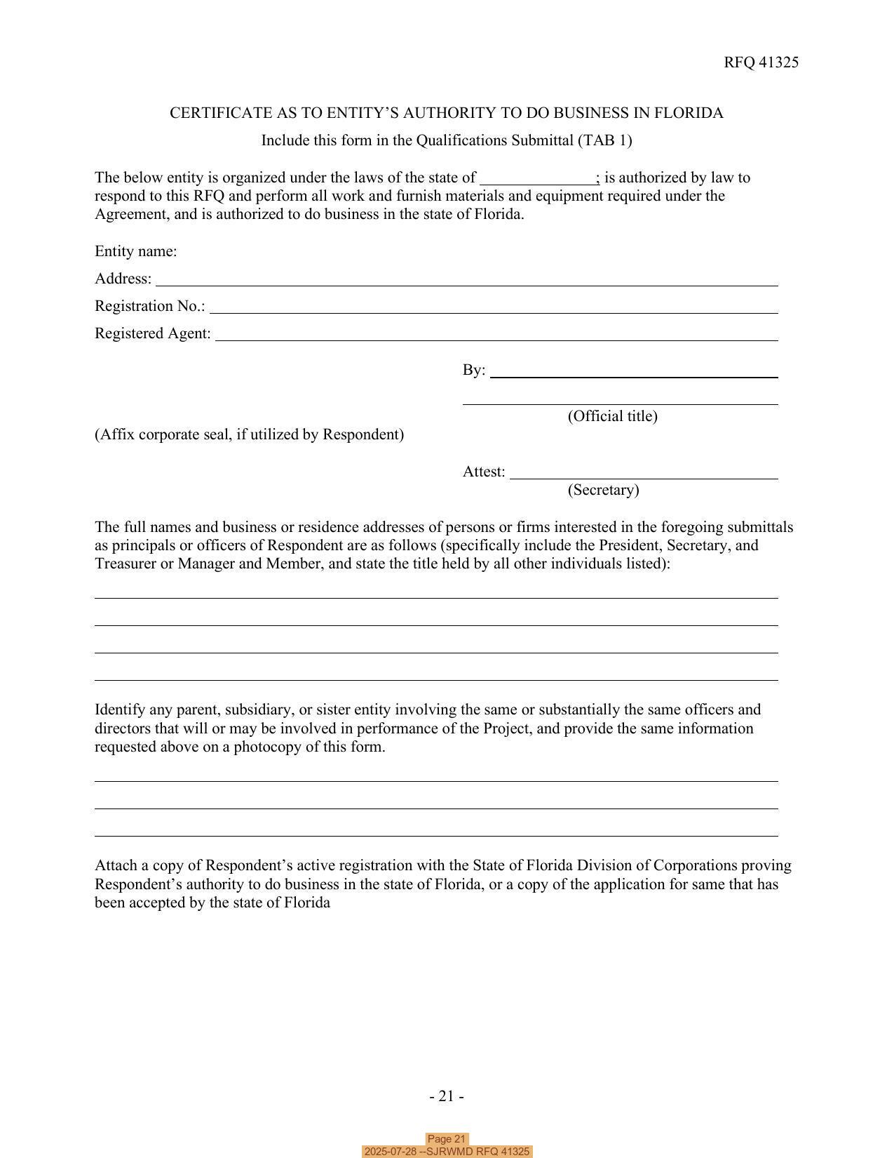 Page 21, 2025-07-28 --SJRWMD RFQ 41325