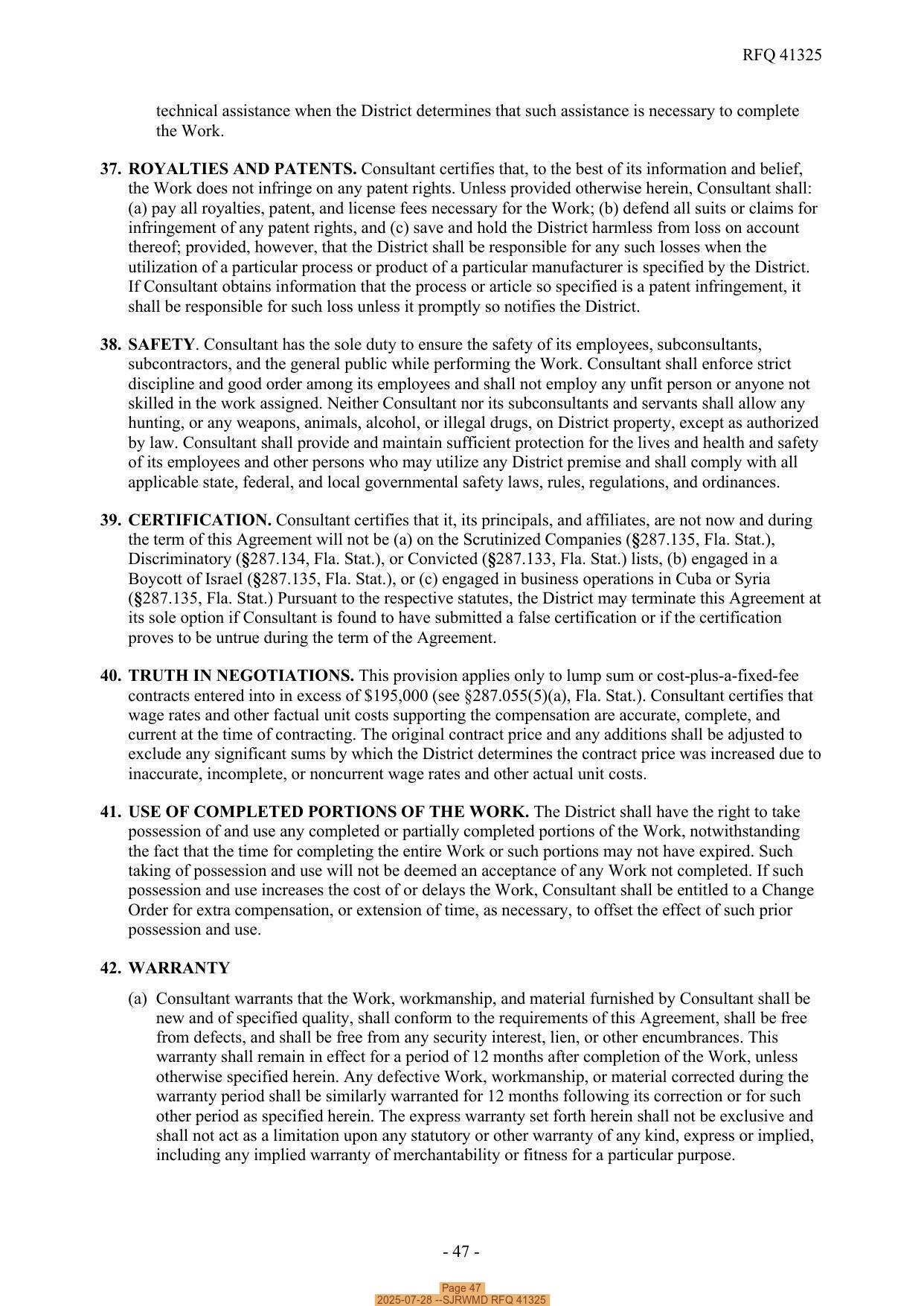 Page 47, 2025-07-28 --SJRWMD RFQ 41325