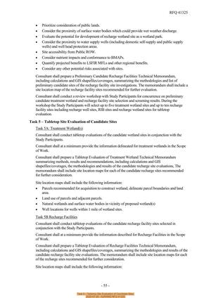 [Task 5 – Tabletop Site Evaluation of Candidate Sites, 2025-07-28 --SJRWMD RFQ 41325]