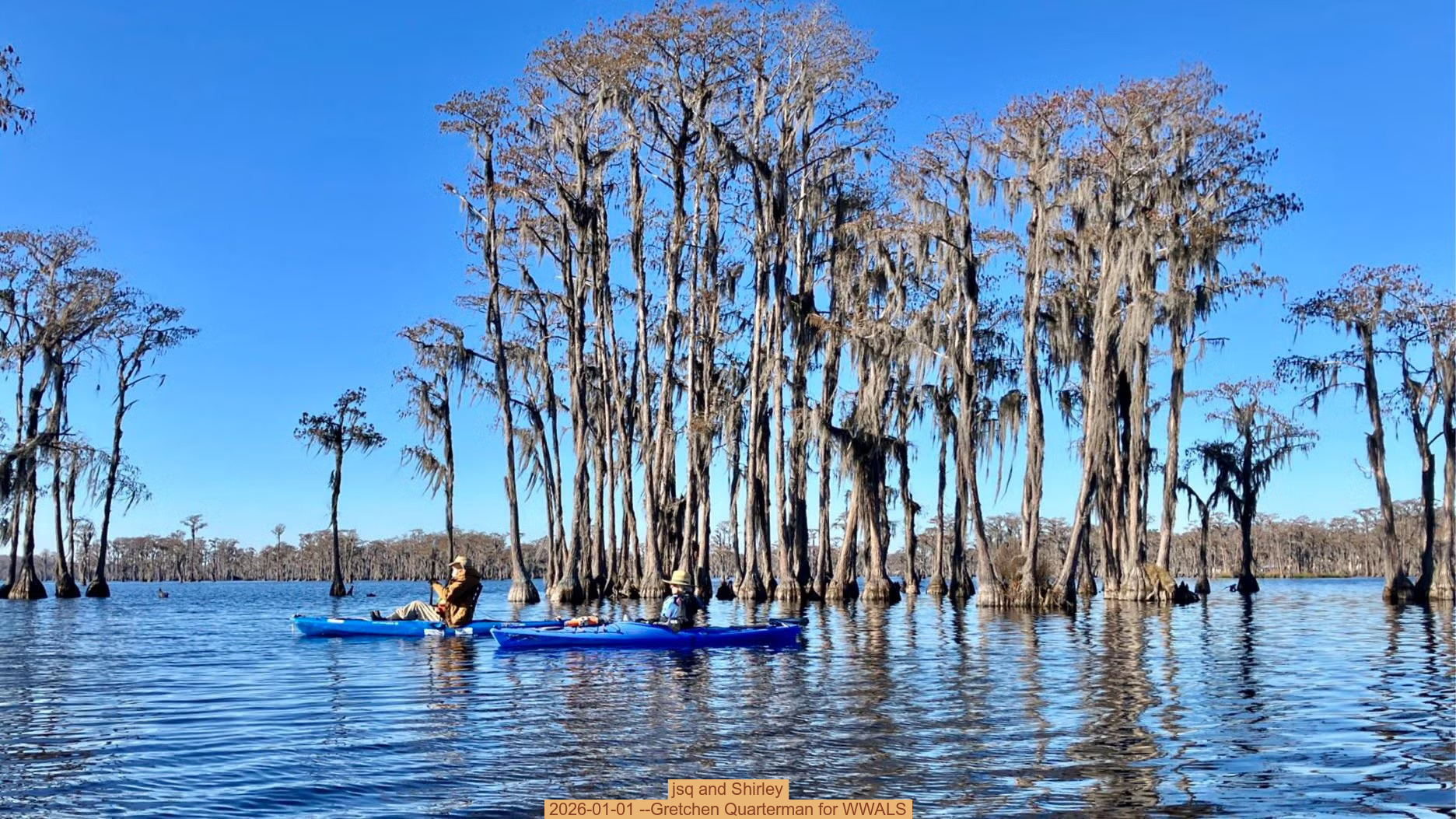 jsq and Shirley, 2026-01-01 --Gretchen Quarterman for WWALS