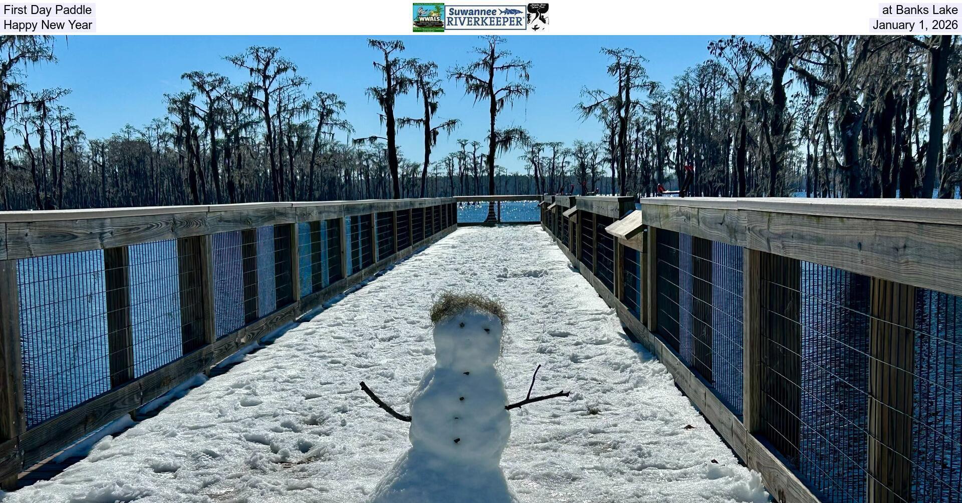 [First Day Paddle at Banks Lake, Happy New Year, January 1, 2026]