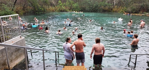 Ichetucknee Headspring, 2020-01-04 --jsq for WWALS