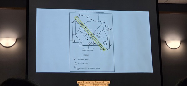 Map: Extensively fractured zone, 2026-01-13 --jsq for WWALS