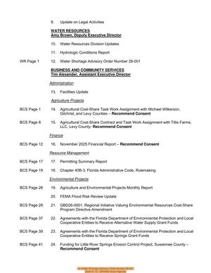 [12. Water Shortage Advisory Order Number 26-001, 2026-01-13 --SRWMD Board Agenda]