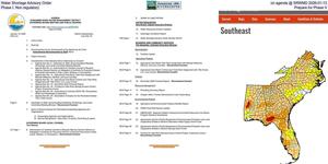 [Water Shortage Advisory Order, on agenda @ SRWMD 2026-01-13, Phase I: Non regulatory, Prepare for Phase II]