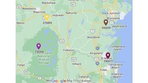 [Well location map, 2026-01-15 --Prof. Todd C. Rasmussen --jsq for WWALS]