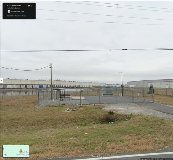 [Roadway Lift Station, Peterson Road, 2026-01-24 --Google Street View]