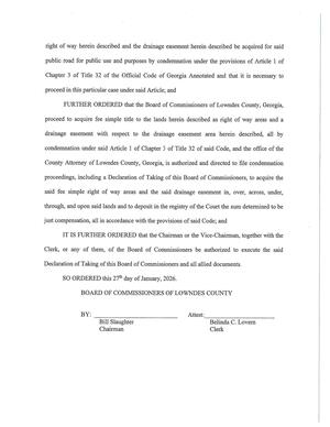 [Chapter 3 of Title 32 of the Official Code of Georgia Annotated and that it is necessary to]