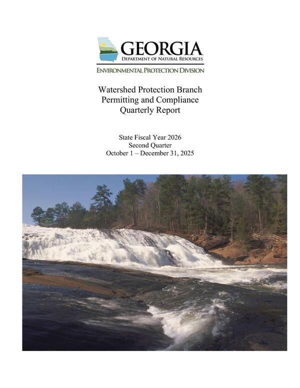 [Watershed Protection Branch Permitting and Compliance Quarterly Report, State Fiscal Year 2026, Second Quarter, October 1 — December 31, 2025]