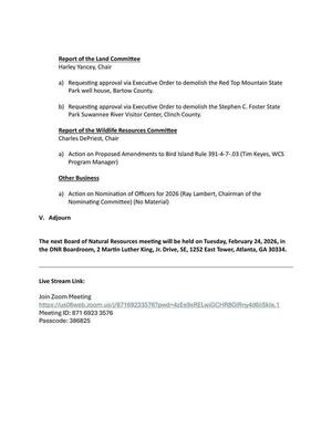 [b) Requesting approval via Executive Order to demolish the Stephen C. Foster State Park Suwannee River Visitor Center, Clinch County.]