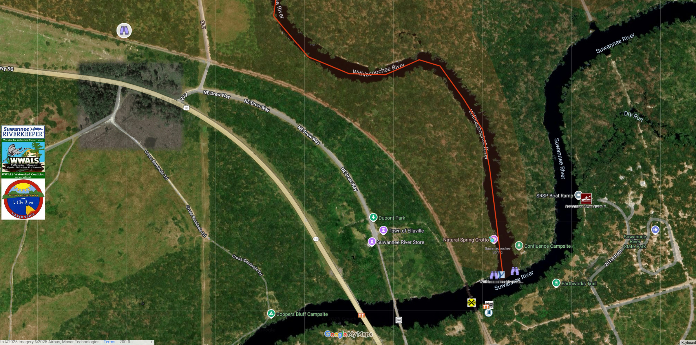 Map: Drew Mansion Site, 2025-12-21 --WLRWT