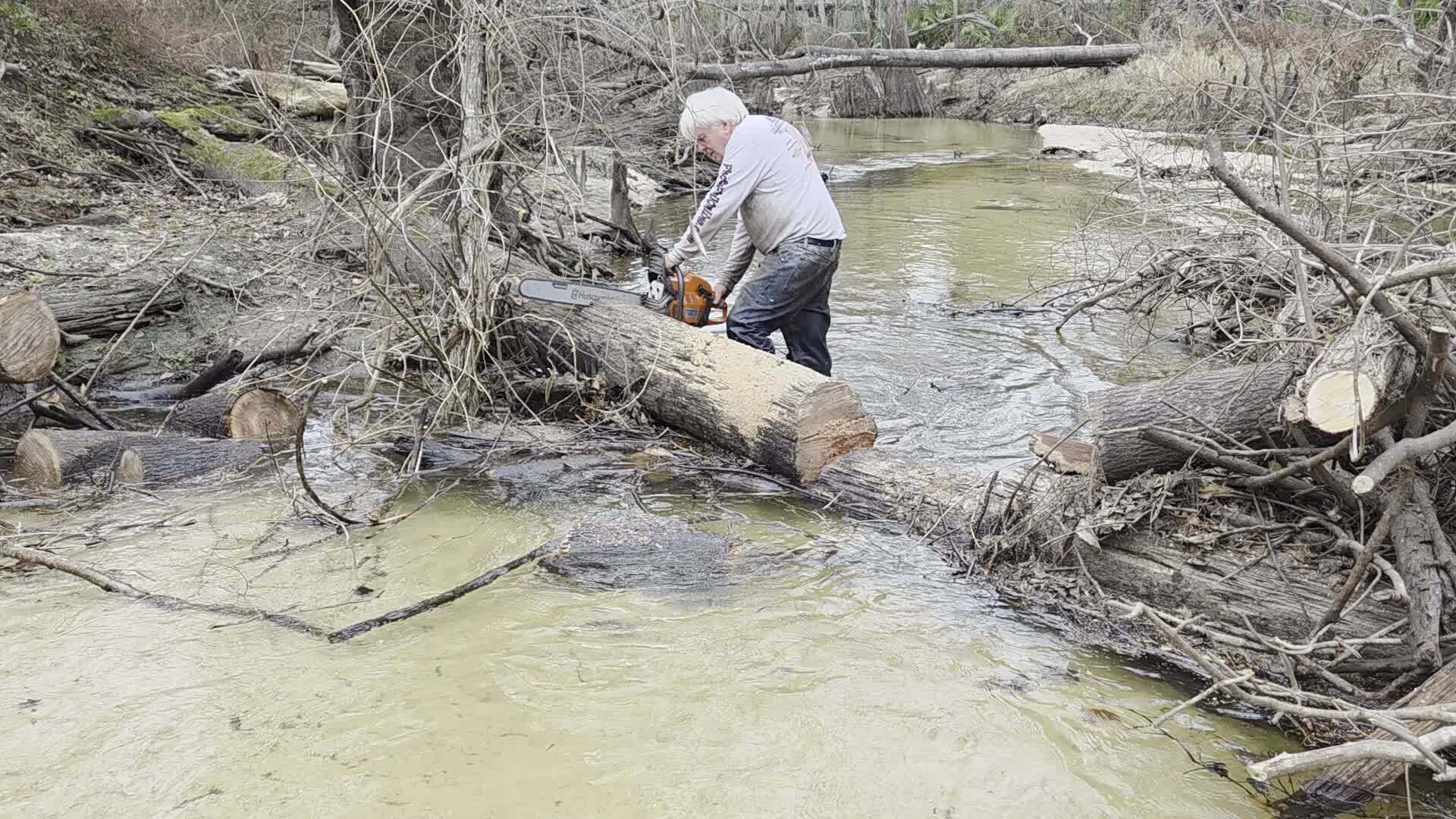 Movie: Cut another log, 2026:02:14 15:59:39, 30.8639055, -83.3210292 (5.7M)