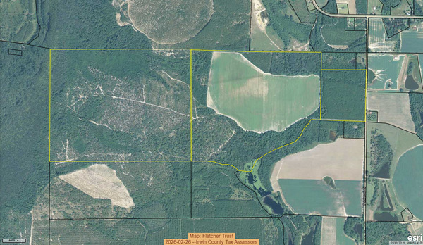 Map: Fletcher Trust, 2026-02-26 --Irwin County Tax Assessors