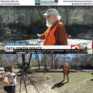 [Datacenter water use, Irwin County Planning Commission, and Industrial Authority @ WALB TV 2026-02-16]