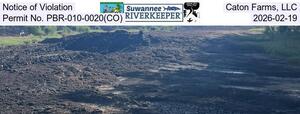 [Notice of Violation, Caton Farms, LLC, Permit No. PBR-010-0020(CO), 2026-02-19]