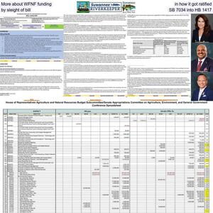 [More about WFNF funding in how it got ratified by sleight of bill, SB 7034 into HB 1417]